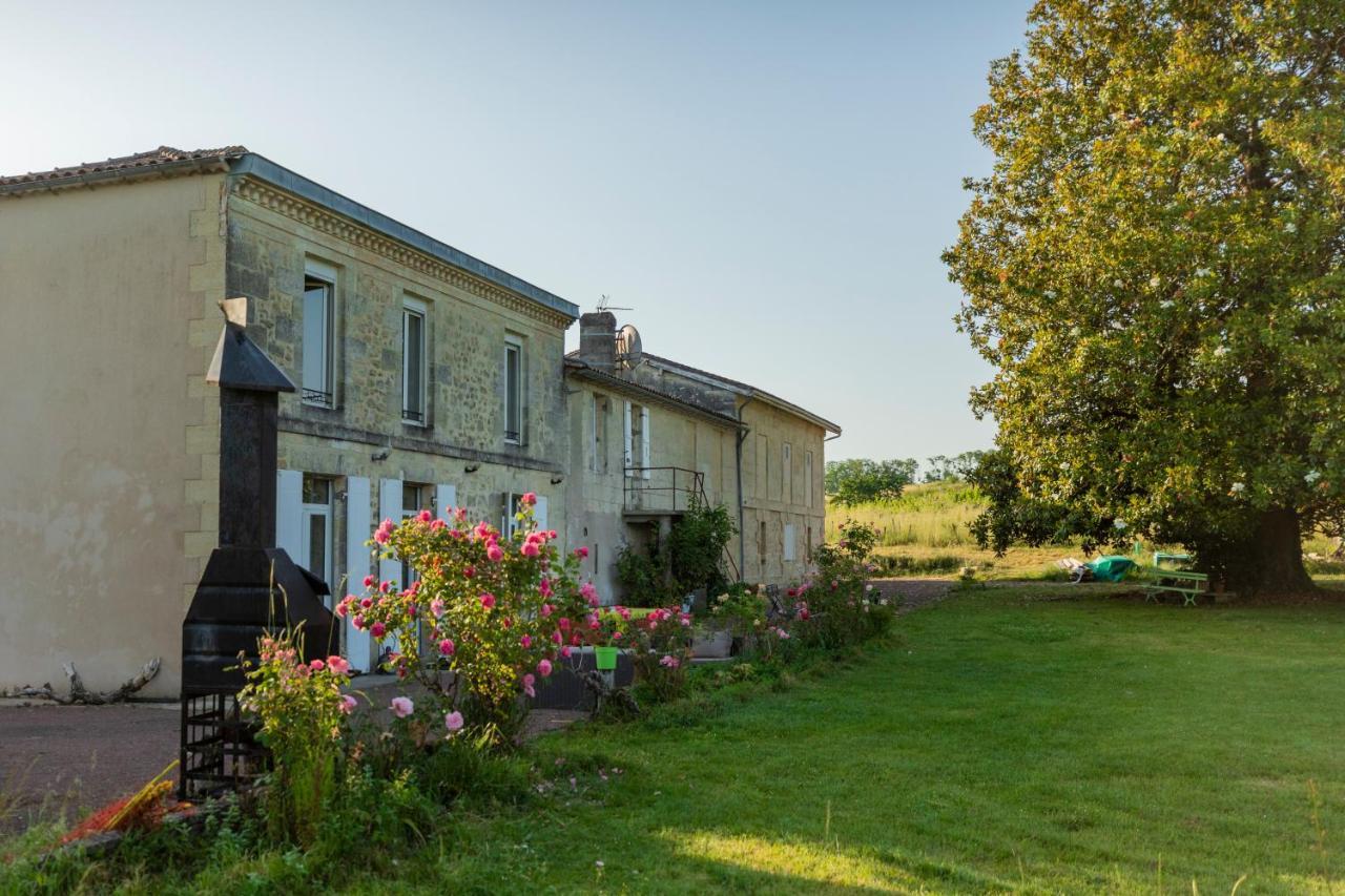 Chambre D'Hote Pres Bordeaux Au Chateau Camponac Bourg-sur-Gironde Exteriér fotografie